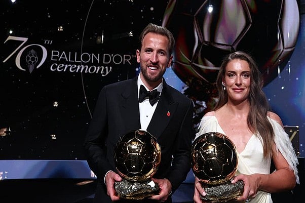 Kane and Alexia Putellas, men and women's winners