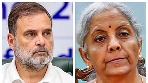 Rahul Gandhi and Nirmala Sitharaman