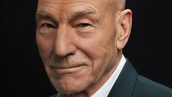 Veteran British actor Sir Patrick Stewart.