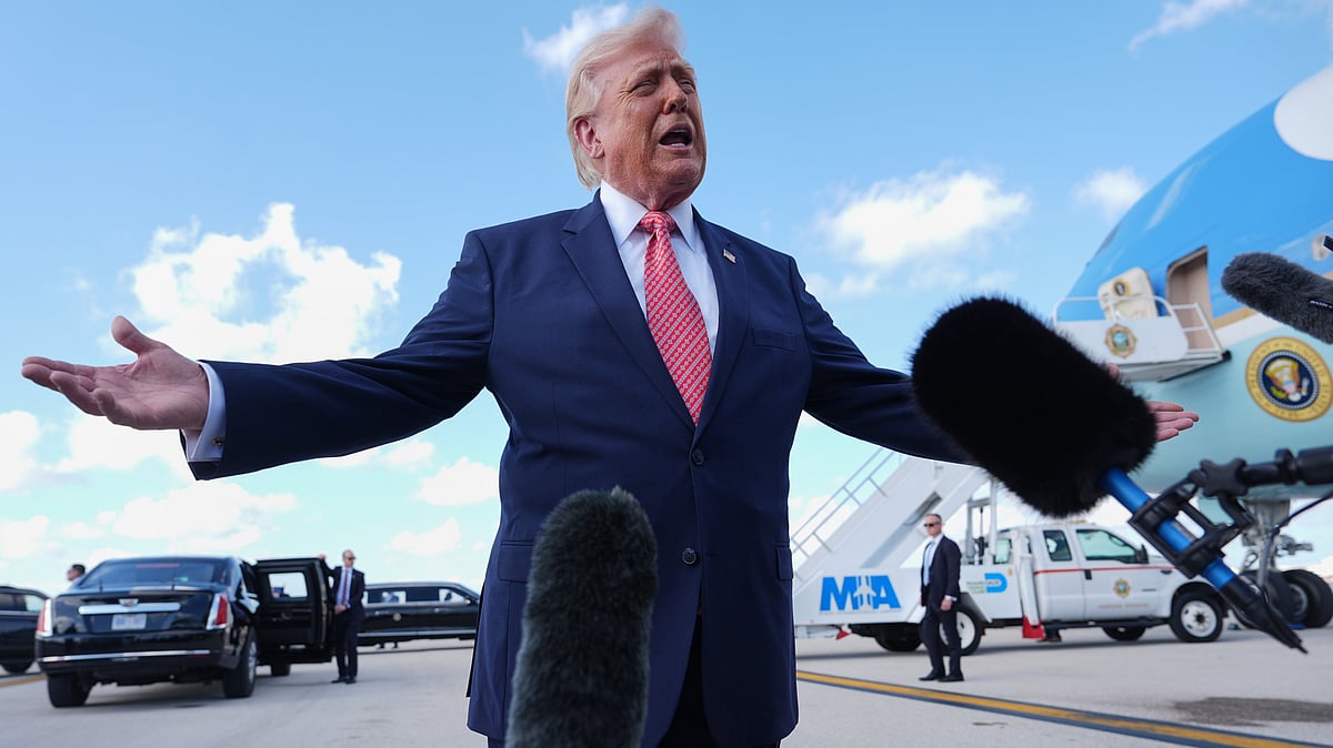 Trump moved in catering truck to military jet after security alert ...