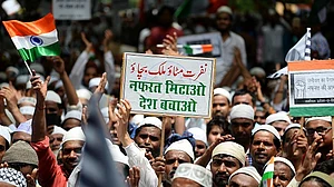 नफरत की राजनीति के खिलाफ विरोध प्रदर्शन / फोटो : Getty Images
