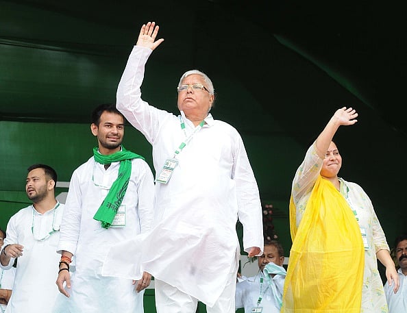 पटना
के ऐतिहासिक गांधी मैदान से बीजेपी के खिलाफ युद्ध का ऐलान
