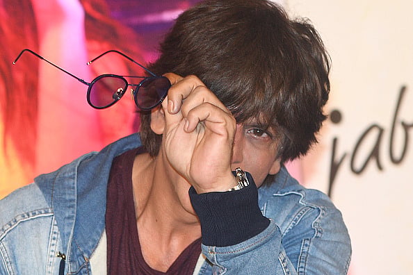 जब हैरी... के प्रोमोशन में सवालों के जवाब देते शाहरुख खान /फोटो : Getty Images