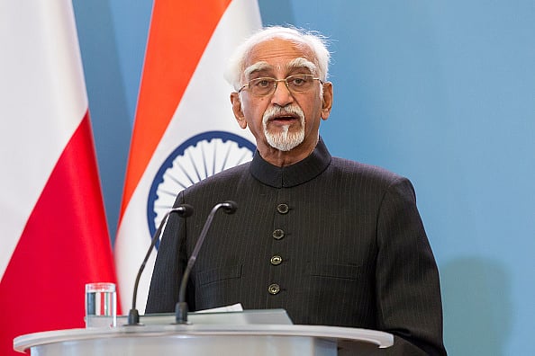 पूर्व उपराष्ट्रपति हामिद अंसारी / फोटो : Getty Images