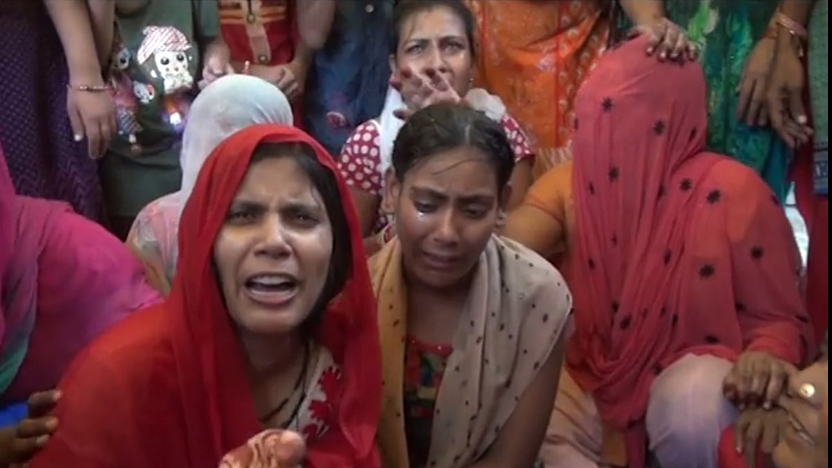 मृत मोहनलाल की पत्नी प्रीती।&nbsp;