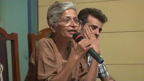 पत्रकार गौरी लंकेश/ फोटोः Twitter 
