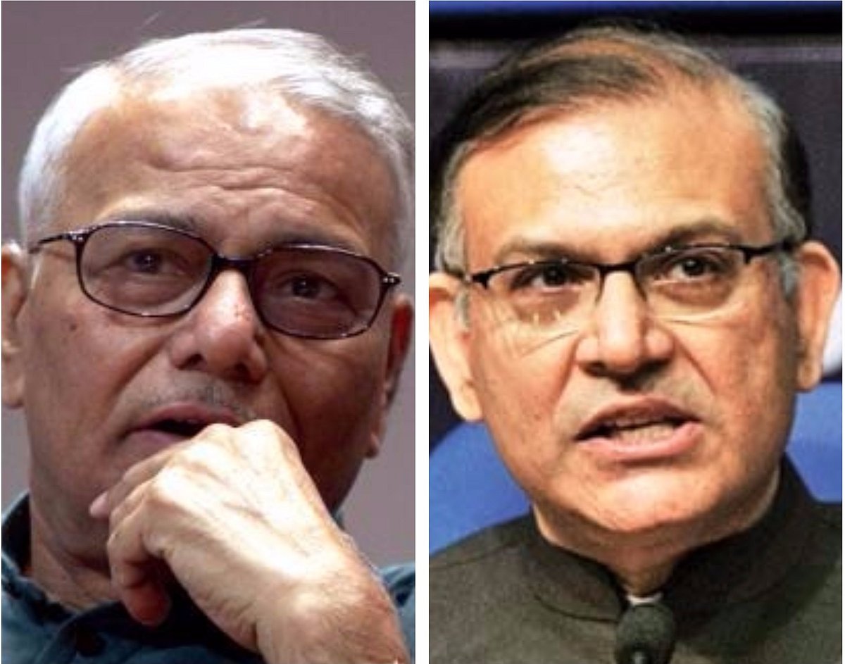 यशवंत सिन्हा के लेख से बौखलाई मोदी सरकार, बेटे जयंत को ‘टाइम्स
ऑफ इंडिया’ में जवाब लिखने को कहा