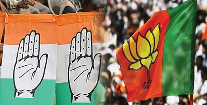 गुजरात-मध्य प्रदेश में  हारेगी बीजेपी : संघ का सर्वे