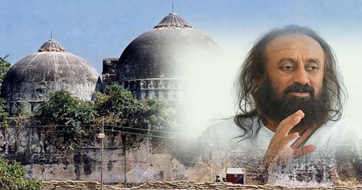 बाबरी मस्जिद- राम जन्मभूमि विवाद में श्री श्री  की पहल, सभी पक्षों के साथ की बैठक, बाबरी कमेटी का इनकार