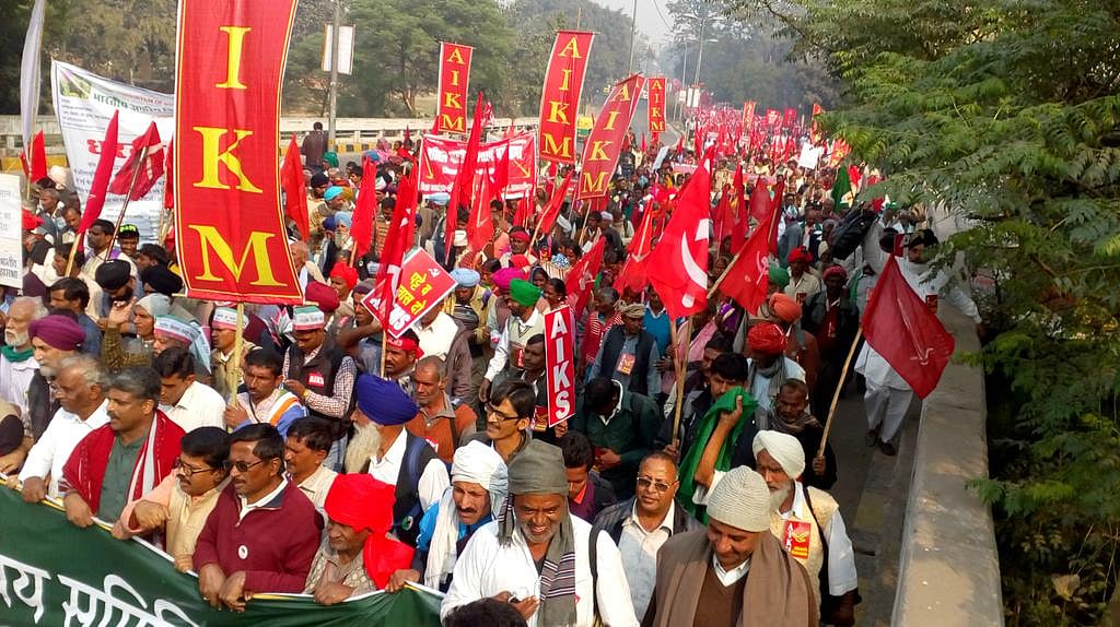 फोटो/ किसानों का प्रदर्शन 