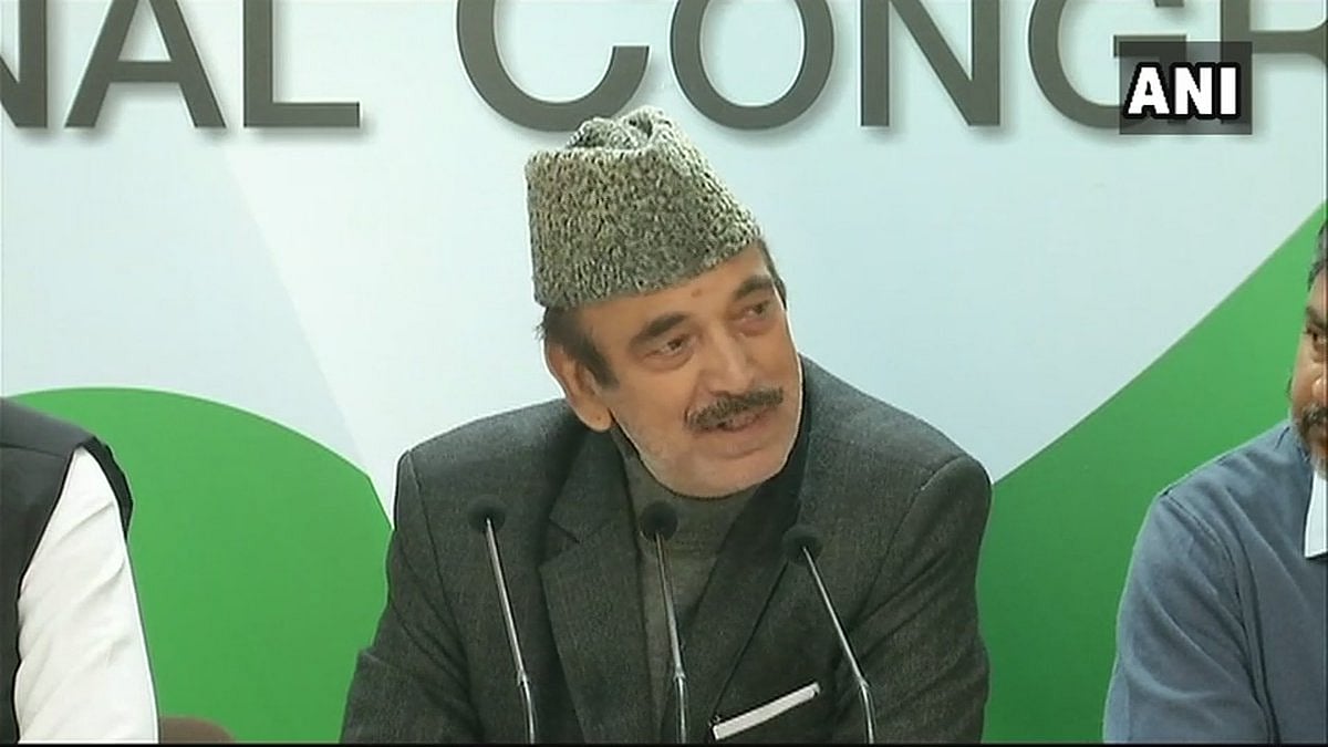 कांग्रेस नेता गुलाम नबी आजाद ने कहा, हम तीन तलाक बिल के पक्ष में, लेकिन कुछ संशोधनों के साथ 