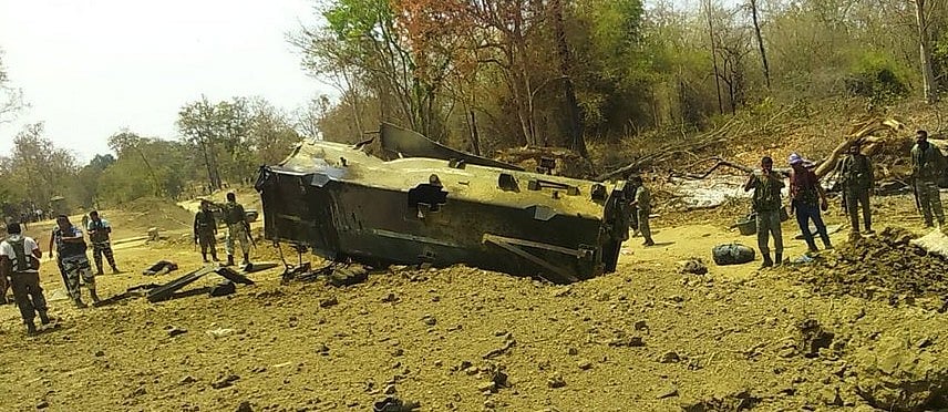छत्तीसगढ़ के सुकमा में बड़ा नक्सली हमला,  सीआरपीएफ के 9 जवान शहीद