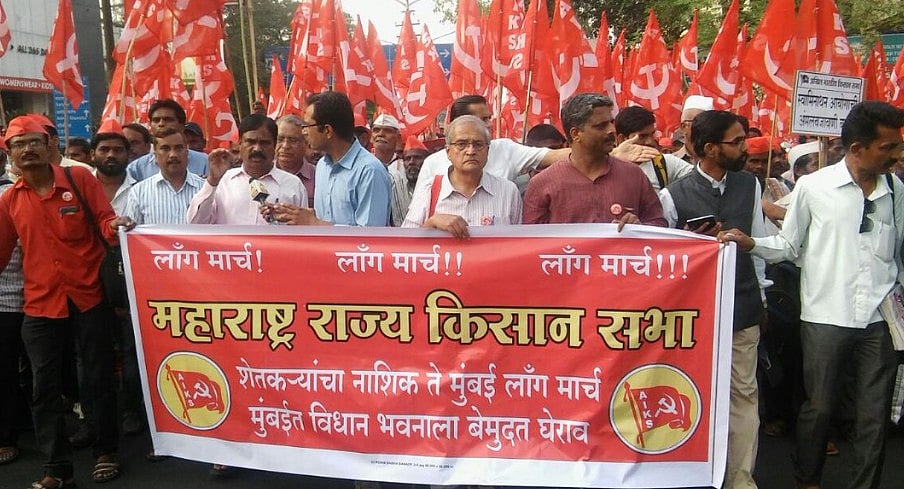 महाराष्ट्र: नासिक से निकले किसानों के कारवां में जुड़ते जा रहे हैं हजारों किसान, भिवंडी पहुंची पदयात्रा