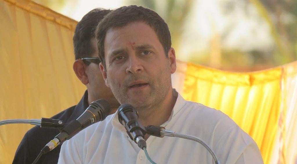जंतर-मंतर पर प्रदर्शन कर रहे टीडीपी को राहुल गांधी का साथ, कहा, विशेष पैकेज  के वादे को पूरा करे केंद्र 