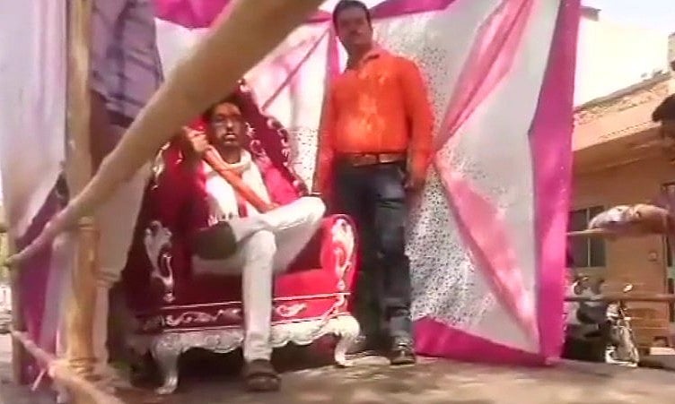 जोधपुर: मॉब लिंचिंग के आरोपी शंभूलाल के सम्मान में निकली झांकी, हिंदूवादियों ने करार दिया बहनों का रक्षक