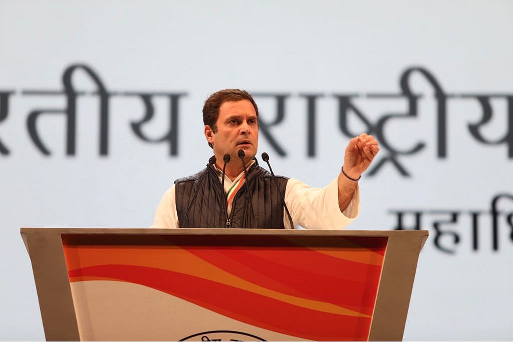 बीजेपी-आरएसएस कौरवों की सेना, हत्या के आरोपी को अध्यक्ष बनाया : राहुल गांधी