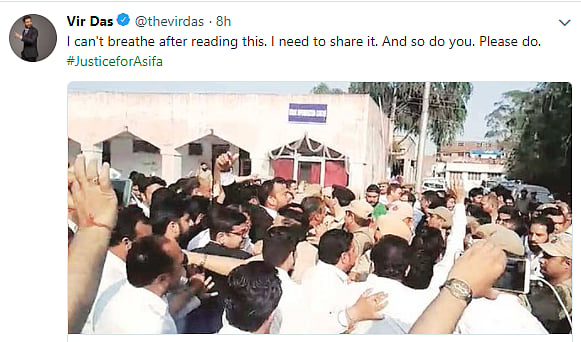 कठुआ-उन्नाव मामलाः बॉलीवुड हस्तियों में गुस्सा, बताया दहला देने वाली बर्बरता