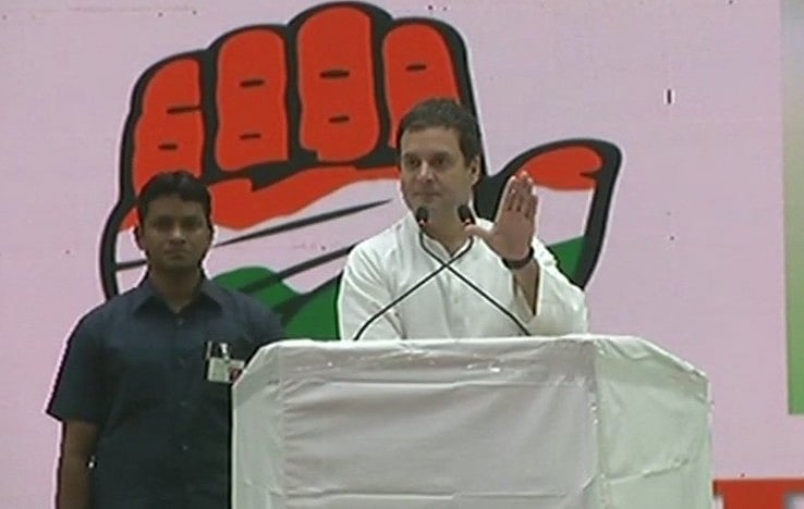 रायपुर: जन स्वराज सम्मेलन में राहुल गांधी का बीजेपी-आरएसएस पर हमला, कहा, संविधान की हो रही है हत्या