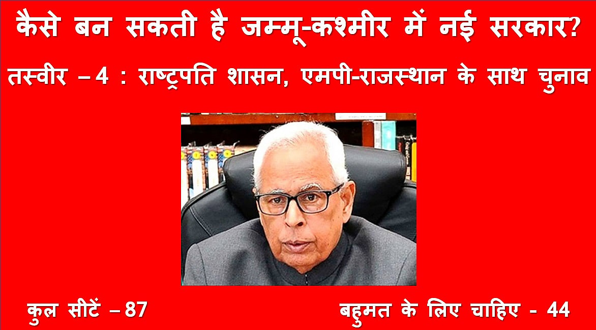 जम्मू-कश्मीर में अब कैसे बन सकती है सरकार, यह हो सकती हैं संभावनाएं