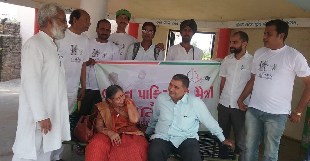 भारत-पाक शांति यात्रा में शामिल हुईं पीएम मोदी की पत्नी जसोदाबेन, कहा, दोनों देशों में होनी चाहिए शांति