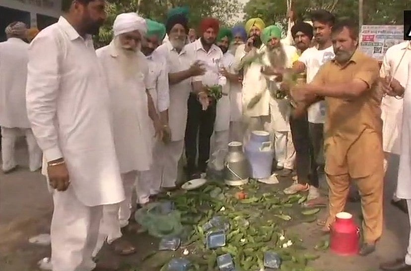 देश में जारी किसान आंदोलन को कांग्रेस का समर्थन, मोदी सरकार के चार साल को करार दिया किसानों की दुर्दशा का काल