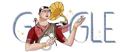भारत की पहली ‘रिकॉर्डिंग सुपरस्टार’ गौहर जान के जन्मदिवस पर गूगल ने बनाया डूडल 