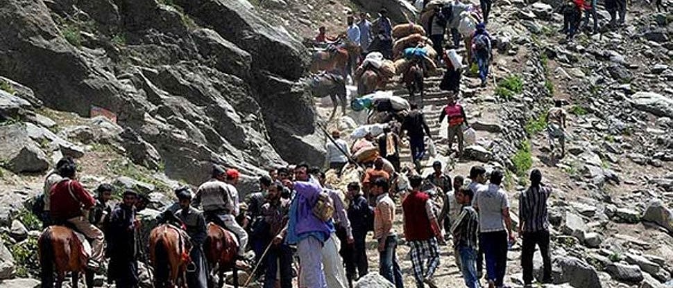 अमरनाथ यात्रा: मौसम में सुधार के बाद यात्रा शुरू, जम्मू से दो जत्था अमरनाथ के लिए रवाना