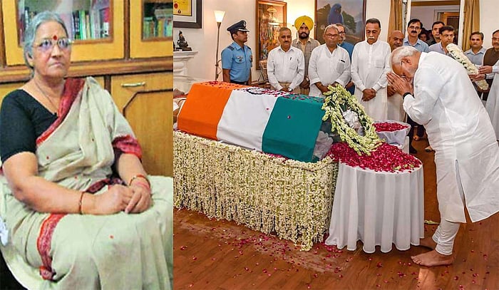अटल जी की अंतिम यात्रा में 5 किलोमीटर के बजाय उनके आदर्शों पर 2 कदम चल लें मोदी तो देश का भला हो जाए : करुणा शुक्ला