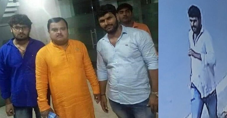 छात्र नेता उमर खालिद का दावा, हमला करने वाला सुदर्शन न्यूज के संपादक का करीबी, पोस्ट की तस्वीर 