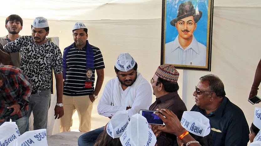 गुजरात: हार्दिक पटेल का  अनिश्चितकालीन अनशन शुरू, जूनागढ़ में धारा 144 लागू