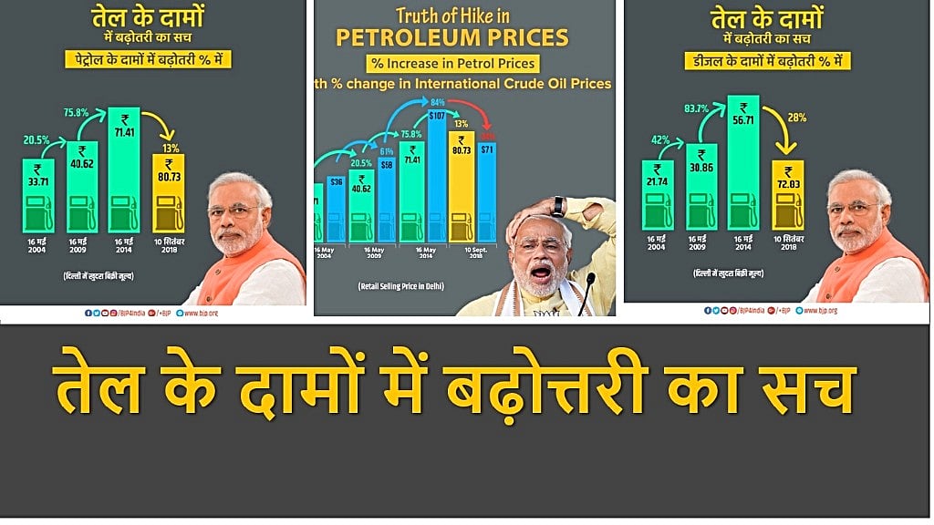 जब बीजेपी ने बताया  ₹72 से ज्यादा होते हैं ₹56 और ₹71 से कम होते हैं ₹80, तो कांग्रेस ने सिखाया गणित