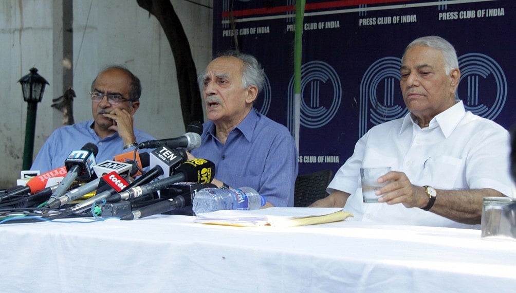 अरुण शौरी और यशवंत सिन्हा का दावा, राफेल घोटाले में मोदी व्यक्तिगत रूप से शामिल