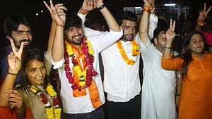 डूसू चुनाव में एबीवीपी का अध्यक्ष समेत तीन सीटों पर कब्जा, सचिव पद पर एनएसयूआई ने मारी बाजी