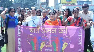 ‘बातें अमन की’ लेकर देश भर से निकलीं महिलाओं ने खोला नफरत के खिलाफ मोर्चा