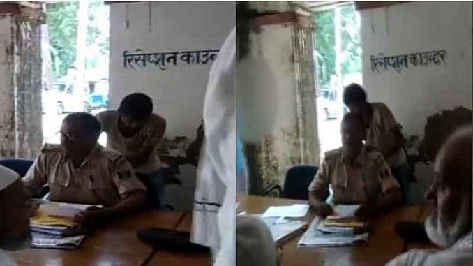 वीडियो: बिहार के कैमूर में फरीयादी से दरोगा ने करवाया मसाज, वीडियो वायरल होने के बाद एसपी ने किया सस्पेंड