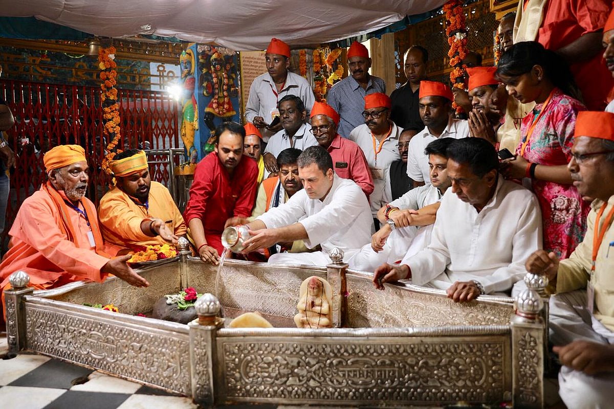 मध्य प्रदेशः ग्वालियर की जनता से राहुल गांधी का वादा- किसानों का देश पर कर्ज, कांग्रेस की सरकार देगी उनका हक
