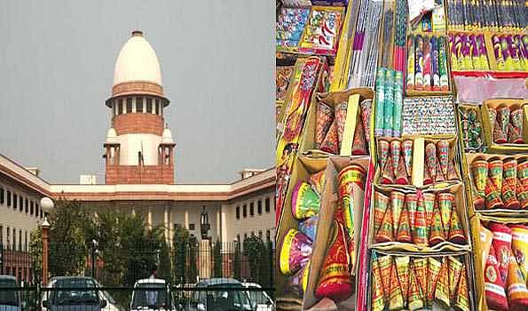 सुप्रीम कोर्ट ने दिवाली पर पटाखे जलाने और बेचने की दी सशर्त इजाजत, ऑनलाइन बिक्री पर लगाई रोक
