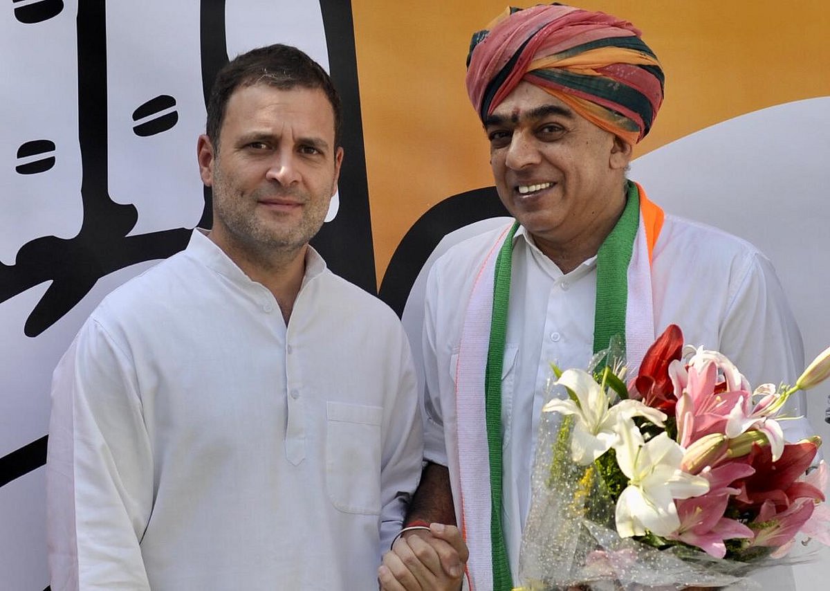 राजस्थान विधानसभा चुनाव से ठीक पहले बीजेपी को बड़ा झटका, जसवंत सिंह के बेटे मानवेंद्र सिंह कांग्रेस में शामिल