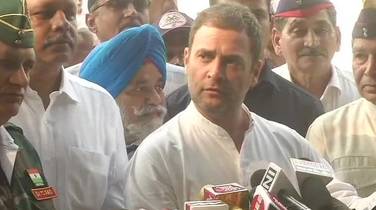 वन रैंक वन पेंशन को लेकर राहुल का पीएम पर हमला, कहा, अनिल को 30 हजार करोड़ और सैनिकों से झूठे वादे
