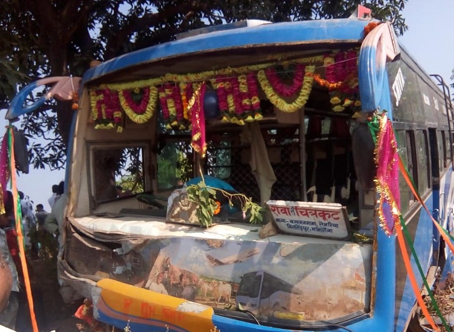 मध्य प्रदेश: सतना में भीषण सड़क  हादसा, 6 बच्चों और ड्राइवर  की मौत, पीएम, राहुल और  शिवराज ने जताया दुख