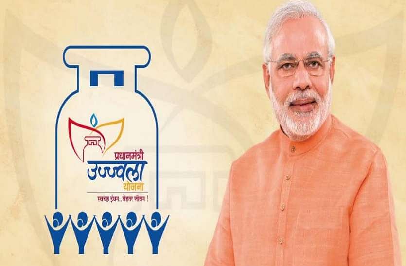 पीएम मोदी की उज्जवला योजना जमीनी स्तर पर धराशायी,1000 रुपये में गैस का भरा सिलेंडर लेना लोगों के लिए मुश्किल