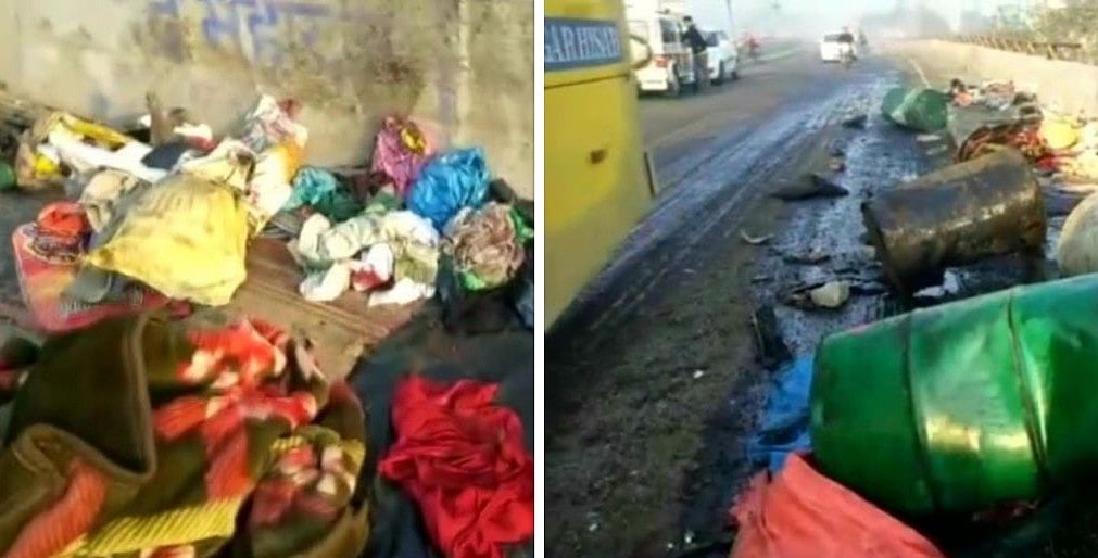 हिसार में पुटपाथ पर सो रहे मजदूरों को कार ने रौंदा, 5 की मौत, 9 घायल, मृतकों में ज्यादातर बिहार के रहने वाले