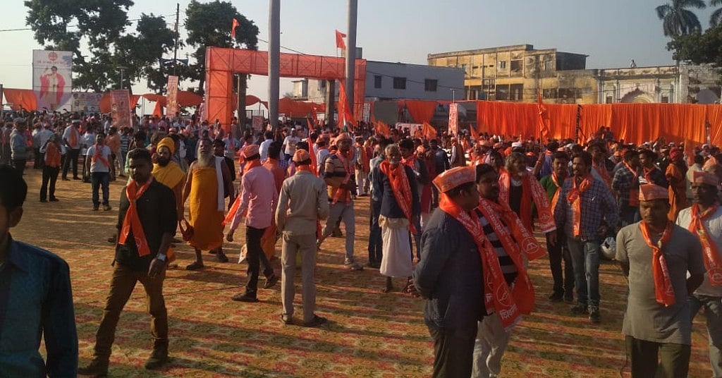 अयोध्याः शिवसेना की रैली फ्लॉप, उद्धव ठाकरे ने मोदी सरकार को बताया कुंभकरण, मांगी मंदिर निर्माण की तारीख