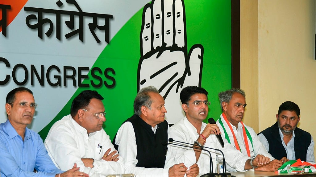 राजस्थान:  कांग्रेस का बीजेपी पर हमला, कहा- लोग अब नहीं आएंगे  झांसे में,  गहलोत और पायलट भी लड़ेंगे चुनाव