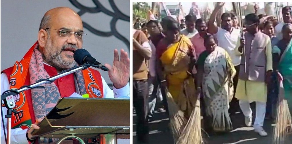 पश्चिम बंगाल: जिस मैदान पर अमित शाह ने की थी रैली, उसका टीएमसी कार्यकर्ताओं ने गंगाजल से किया शुद्धीकरण