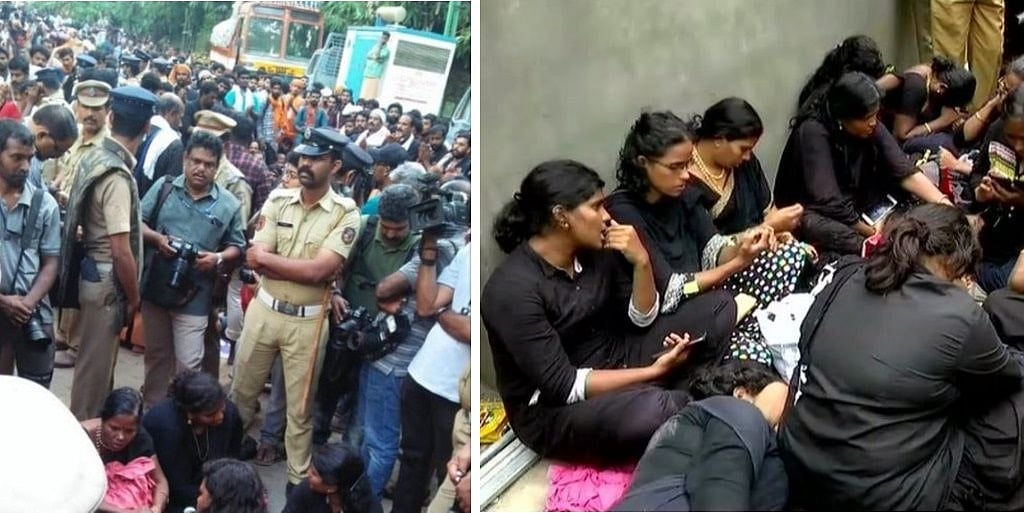 केरल: सबरीमाला के दर्शन नहीं कर पाईं 11 महिलाएं, प्रदर्शनकारियों के बवाल के बाद बैरंग लौटीं
