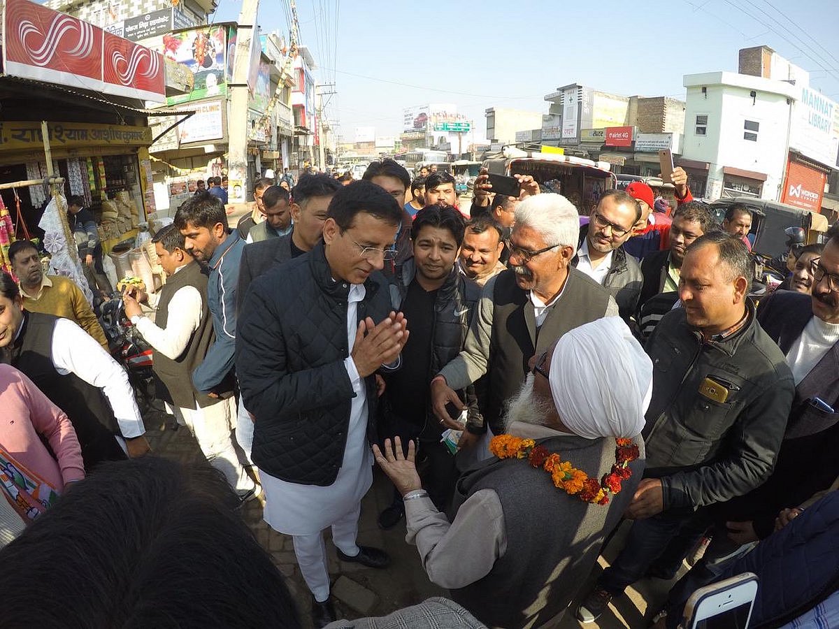 जींद उपचुनाव: सुरजेवाला को मिल रहे जनसमर्थन से उड़ी बीजेपी-लोकदल की नींद