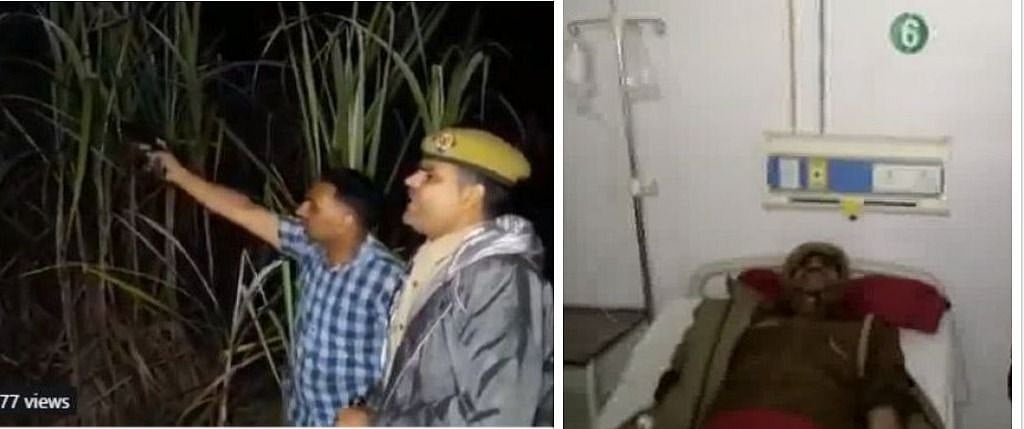 यूपी: एनकाउंटर में मुंह से ठांय-ठांय की आवाज निकालकर डराने वाले दारोगा को बदमाशों ने मारी गोली, अस्पताल में भर्ती