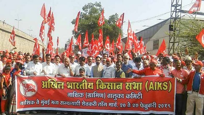 बीजेपी सरकार ने किया विश्वासघात! फिर ‘लॉन्ग मार्च’ पर हजारों किसान  