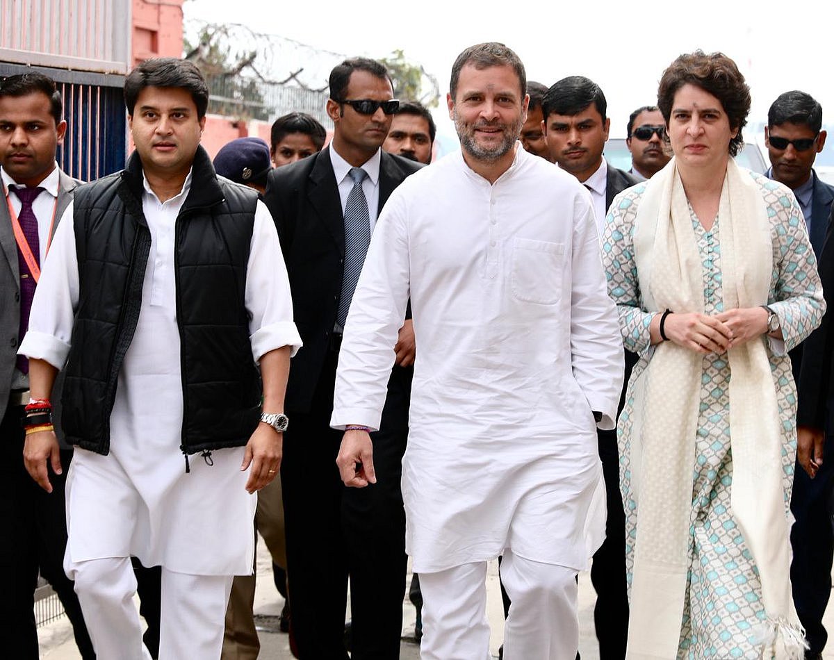राहुल गांधी ने किया उत्तर प्रदेश की सीटों का बंटवारा, प्रियंका के जिम्मे 41 तो सिंधिया के जिम्मे 39 सीटें